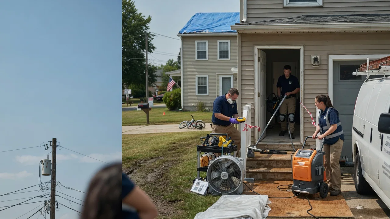 Water Damage Repair in Huntingburg, IN near me